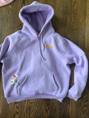 Dandy Lavender Embroidered Hoodie